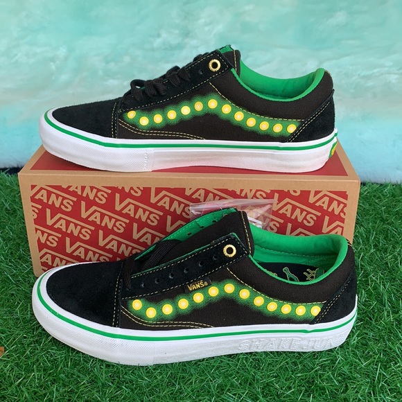 VANS OLD SKOOL PRO SHAKE JUNT Black/White WMNS - Picture 3 of 17